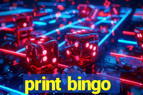 print bingo